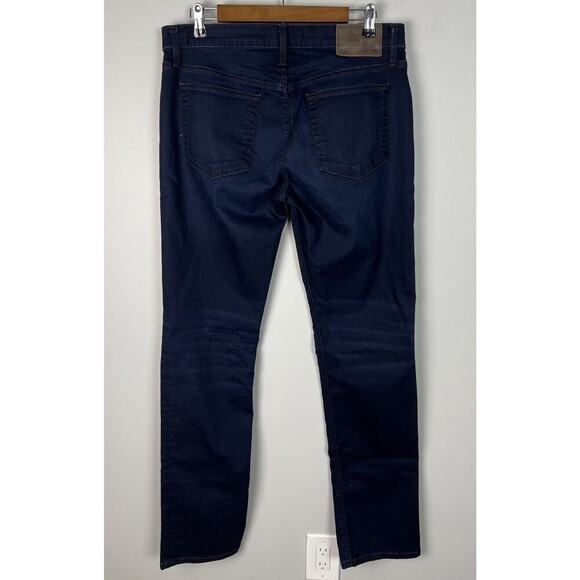 Joe's Jeans The Brixton Jeans Size 33W Blue Dark Wash Straight Narrow Men's - Picture 2 of 6
